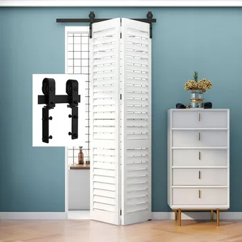 Systém pro posuvné dveře na stěnu, 47,5 cm, 1 m