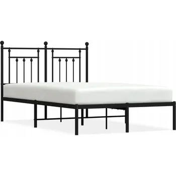 Postel Manželská postel kovová G04V 120x200 černá