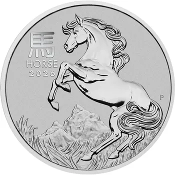 Rok Koně 1 OZ (2026) - Investiční platinová mince 31.1 g