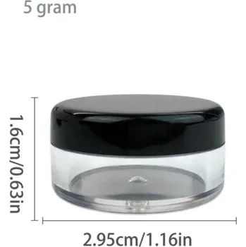 Dóza na potraviny Bez značky Dóza na krém průhledná 5g/ks