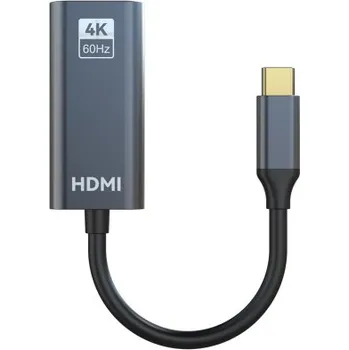 Redukce MG | MG WACH-01 adaptér USB-C / HDMI 4K 60Hz, černý