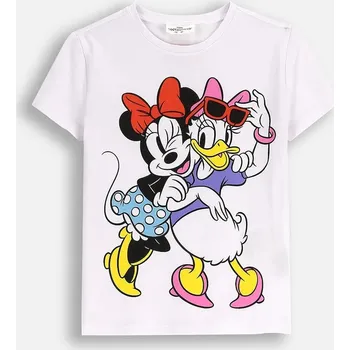 Dětské bavlněné tričko Coccodrillo ZC5143213LGD bílá 00X, vel. 110