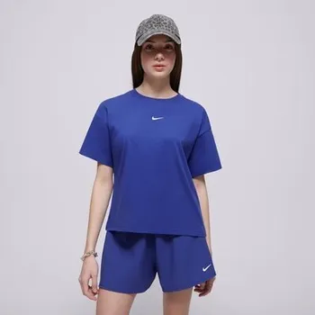Nike Tričko G Nsw Tee Boxy Essntl Lbr Girl Modrá 147-158