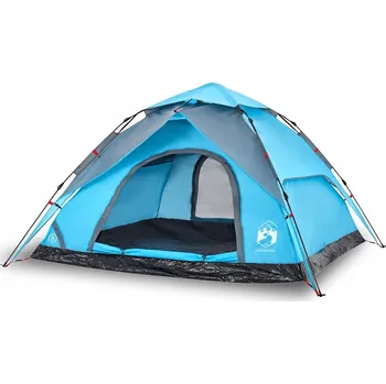 Stan Stan s kopulí pro 5 osob, 250 x 250 x 155 cm, modrý, s tropy