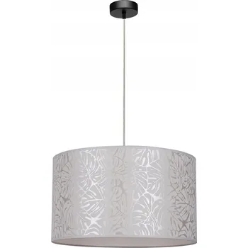 SPOT Svítidlo Závěsné 1xE27 Max.60W Černé s Béžovým Stínidlem – 1 ks