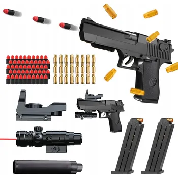 Dětská zbraň SUPER REALISTICKÁ DĚTSKÁ PISTOLET M1911 PRO NÁBOJE ZBRAŇ A PUŠKA