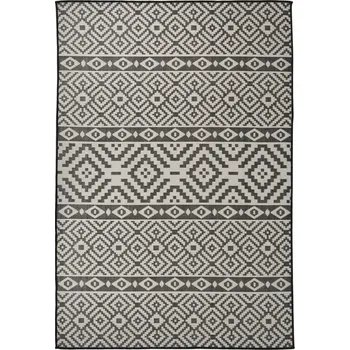 Koberec Venkovní Koberec z polypropylenu, UV odolný, černý, 160x230 cm