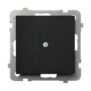 vypínač Jednopólový vypínač pod omítku Ospel černý Z-1R/m/33