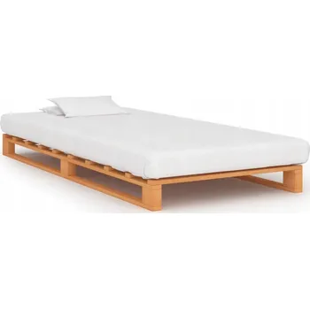 Postel Dřevěná manželská postel G04V 200x200 dub