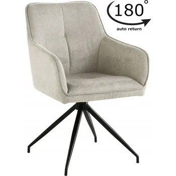 Židle ExitoDesign velur béžová 1 ks