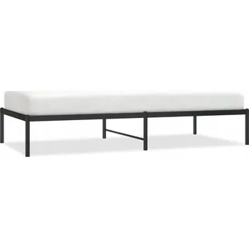 Postel Manželská postel kovová G04V 200x200 černá