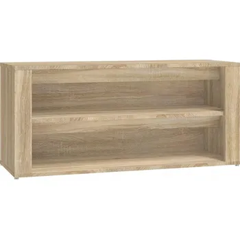 Botník Botník s funkcí lavice, dub sonoma, 100x35x45 cm