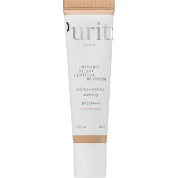 Purito Wonder Releaf Centella BB Cream rozjasňující BB krém se zklidňujícím účinkem odstín 27 Sand Beige 30 ml