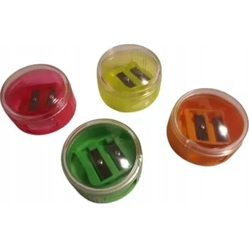 Ořezávátko Ořezávátko dvojité, s nádobkou Interdruk vícebarevné