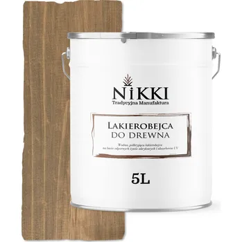 barva a nátěr na dřevo Lazura s lakem US-Coat 5 l hnědá, šedá satén