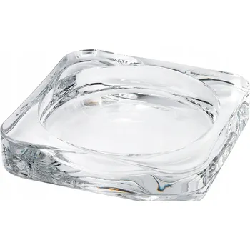 Svícen IKEA GLASIG Podstavec na svíčky / svícen na silné svíčky sklo 10 cm