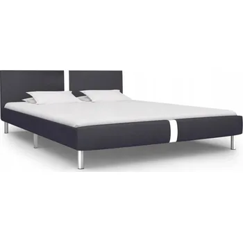 Postel Dvojlůžková kovová postel G02V 120x200 černá