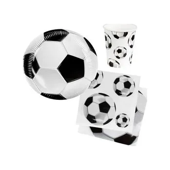 Jednorázové nádobí Jednorázová sada nádobí Boland Fotbal 24 dílů