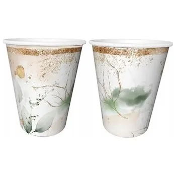 Party nádobí Papírové Kelímky Godan Feelings 240 ml 6 kusů