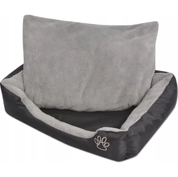 Pelíšek pro psa Pelíšek pro psa Oxford PU, černý, 75x58x19 cm, voděodolný, protiskluzový