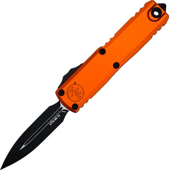 kapesní nůž Microtech UTX-85 GEN IV D/E BLACK STANDARD ORANGE 12324-1OR