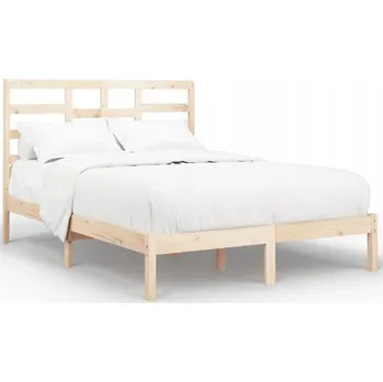 Postel Dřevěná manželská postel G04V 200x200 dub