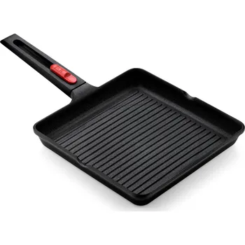 Pánev BRA Pánev grilovací INFINITY s odnímatelnou rukojetí 22 x 22 cm