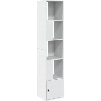 Knihovna Regál G04V 4 x 4 x 4 cm bílý