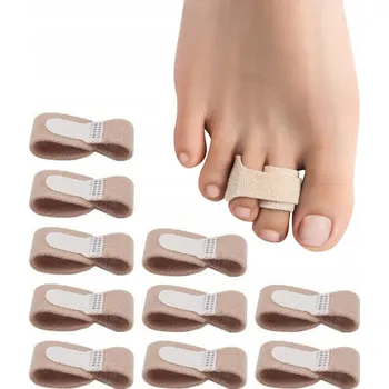 10X ORTÉZA NA PRSTY ČEKIČKOVÉ A DRÁPOVÉ ZLOMENÉ PRSTY OCHRANA RUKOU M