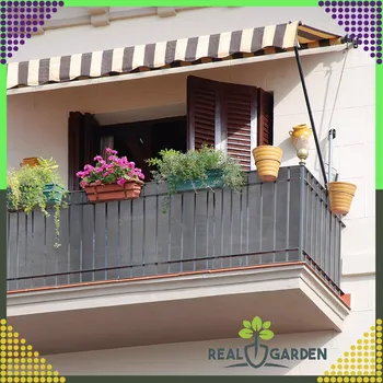 Plot Zastiňovací síť na plot 1,5 × 25 m, 180 g/m², antracit, UV odolná