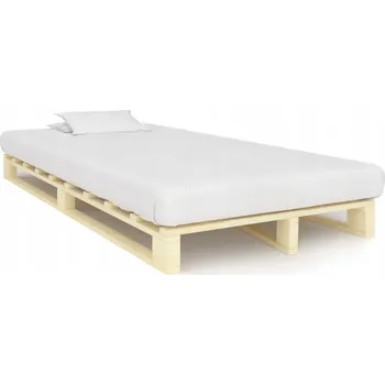 Postel Dřevěná manželská postel G04V 200x200 dub