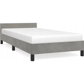Postel Čalouněná postel G03V 100x200 šedá
