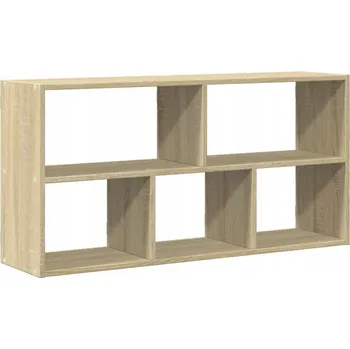 police Nástěnná police z dřevotřísky, Dub Sonoma, 100x25x50 cm