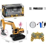 Mamido Bagr na dálkové ovládání se světly, zvuky a kouřovými efekty 1:22