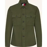 Tommy Hilfiger Pánská Převlečná Košile, tmavě zelená, 44