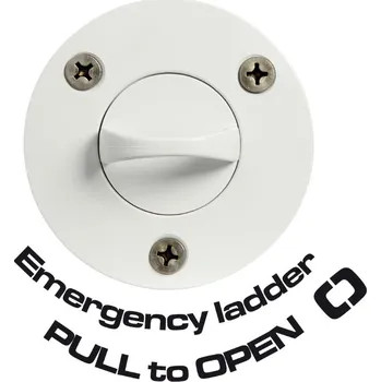 Železářství Osculati Nouzový žebřík se 3 příčkami