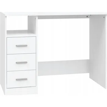 Psací stůl Police deska MDF G04V 4 x 4 cm bílá