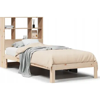 Postel Postel s regálem 226,5x96x110 cm, borovice, bez matrace