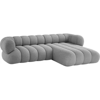 Pohovka Cosmopolitan Design Šedá rohová pohovka Koge 270 cm, pravá