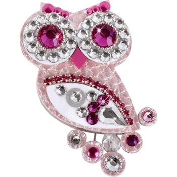 Brož Sovičky Malá soví brož starorůžová II. + 2 měsíce na vrácení zboží