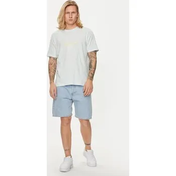 Pánská móda Jack & Jones T-Shirt Joraruba 12255452 Modrá Standard Fit S