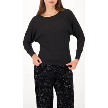 Dámské tričko Tričko Monari 809412 černé s netopýřím rukávem Velikost: 36