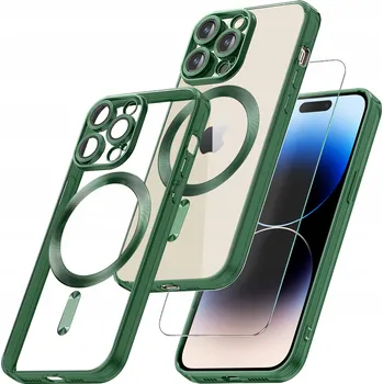 Pouzdro na mobilní telefon Zadní Kryt KrainaGSM pro Apple iPhone 14 Pro zelený