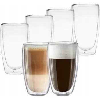 Sklenice SIA HOME Sklenice na kávu 430 ml 6 ks