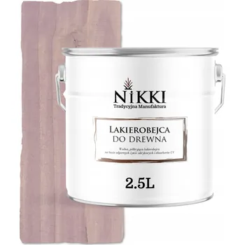 Lak na dřevo Lazurovací lak NIKKI 2,5 l růžová satén