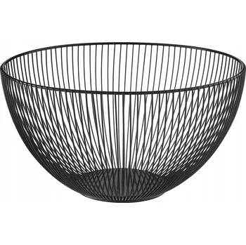 Obraz Kovový koš na ovoce černý