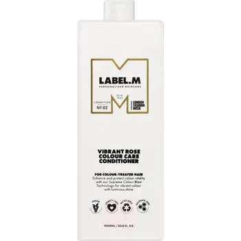 label.m Vibrant Rose Colour Care Conditioner hydratační kondicionér pro barvené vlasy 1000 ml