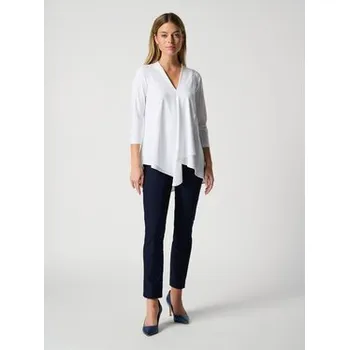 Dámské kalhoty Joseph Ribkoff Kalhoty z materiálu 201483NOS Tmavomodrá Slim Fit 40