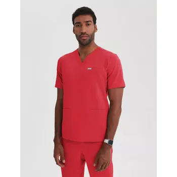 Zdravotnický oděv Lékařská Mikina Birbal - POP RED 0