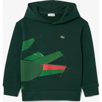 Dětská móda Dětská mikina Lacoste SJ2561 zelená 79A, vel. 140
